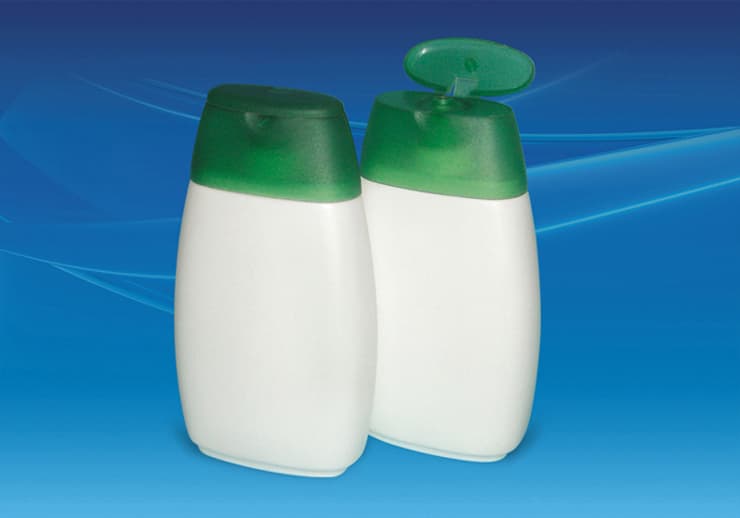 Lotion Bottle with Flip Cap